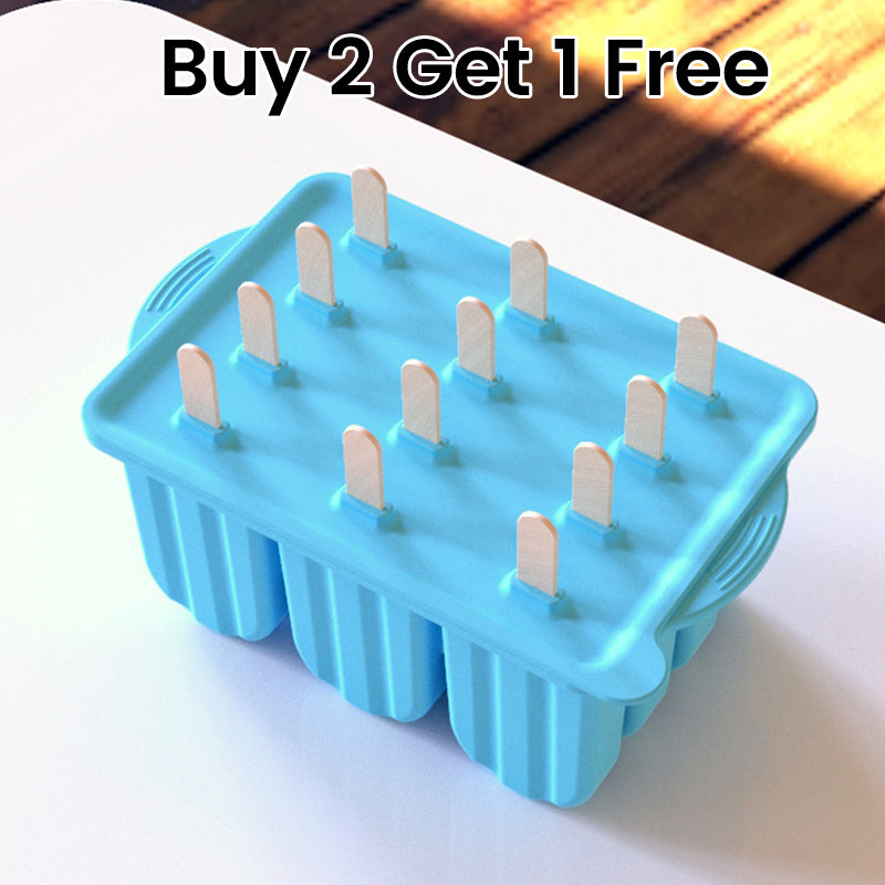🔥2026 New Arrival🔥12-Cavity Silicone Popsicle Mold