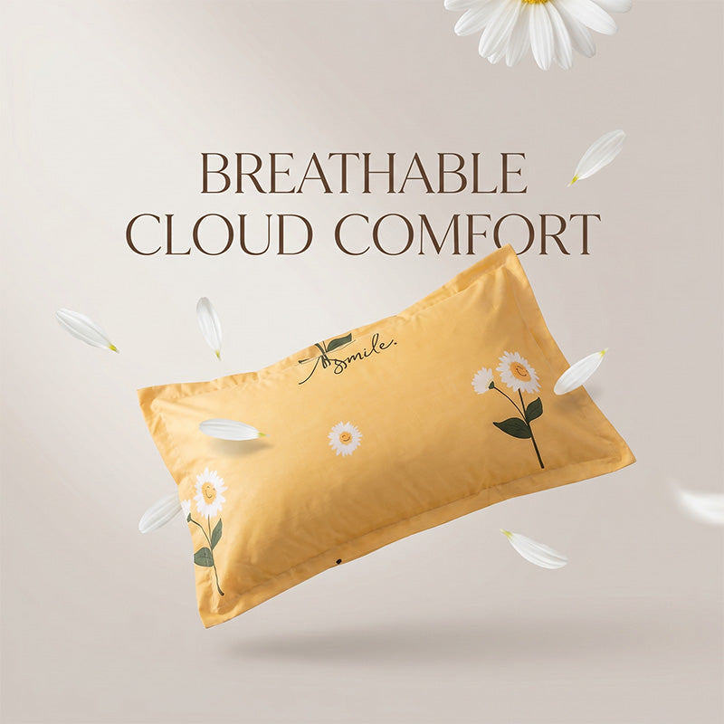 Breathable & Non-Pilling Fitted Sheet & Pillowcase Set
