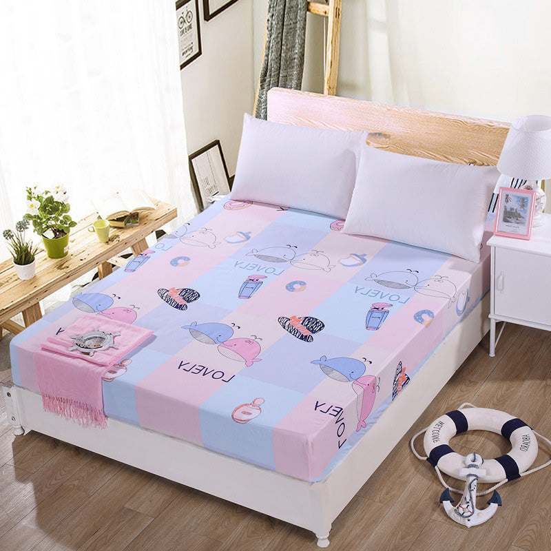 Breathable & Non-Pilling Fitted Sheet & Pillowcase Set