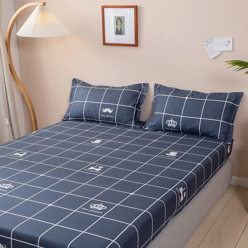 Breathable & Non-Pilling Fitted Sheet & Pillowcase Set