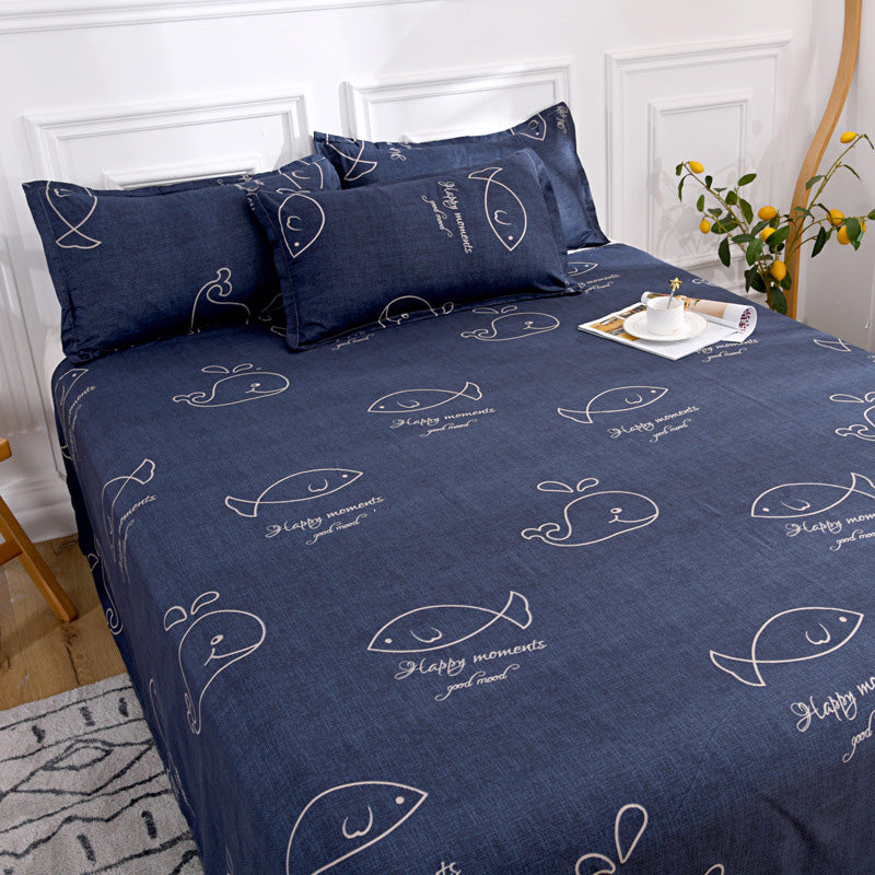 Breathable & Non-Pilling Fitted Sheet & Pillowcase Set