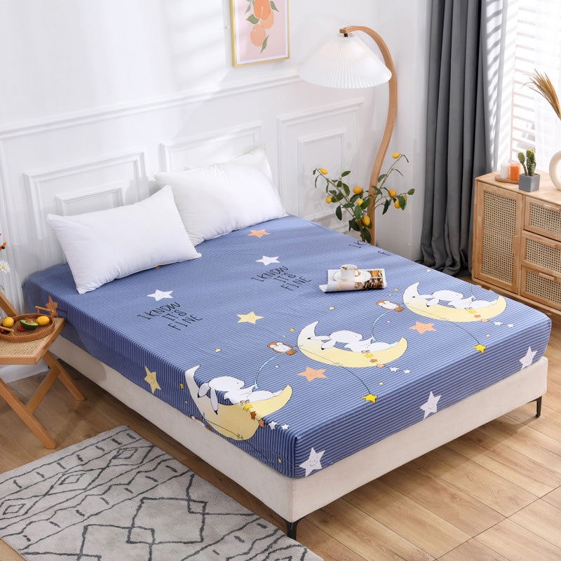 Breathable & Non-Pilling Fitted Sheet & Pillowcase Set