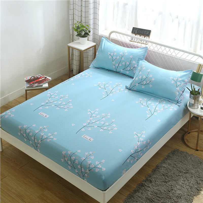 Breathable & Non-Pilling Fitted Sheet & Pillowcase Set