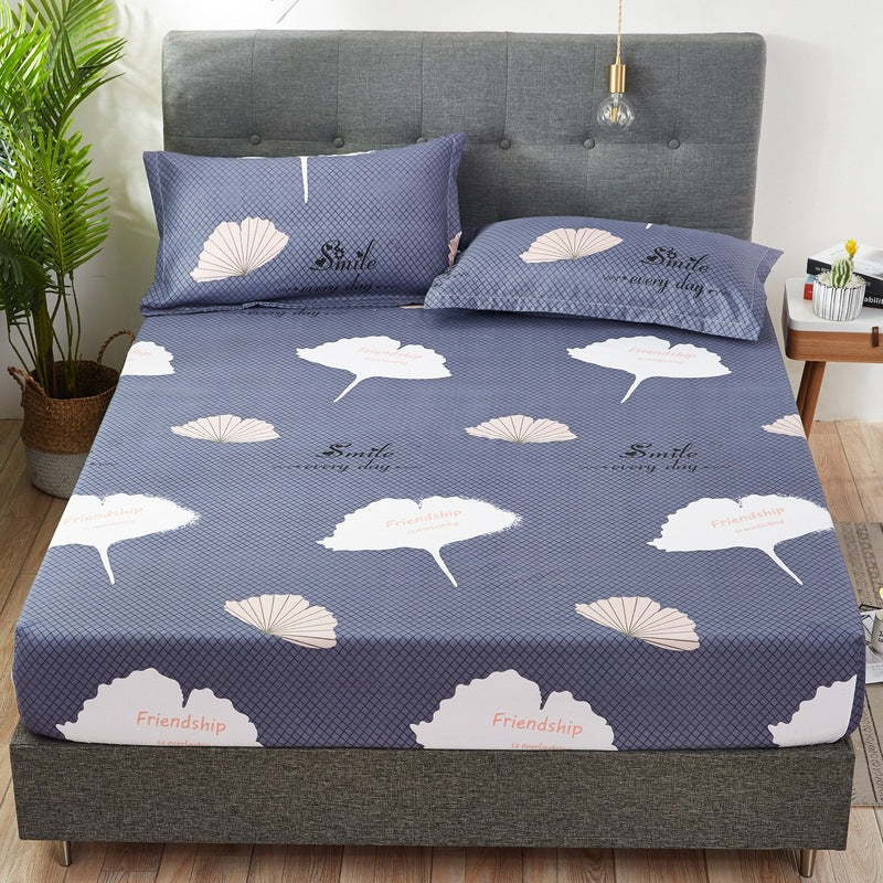 Breathable & Non-Pilling Fitted Sheet & Pillowcase Set