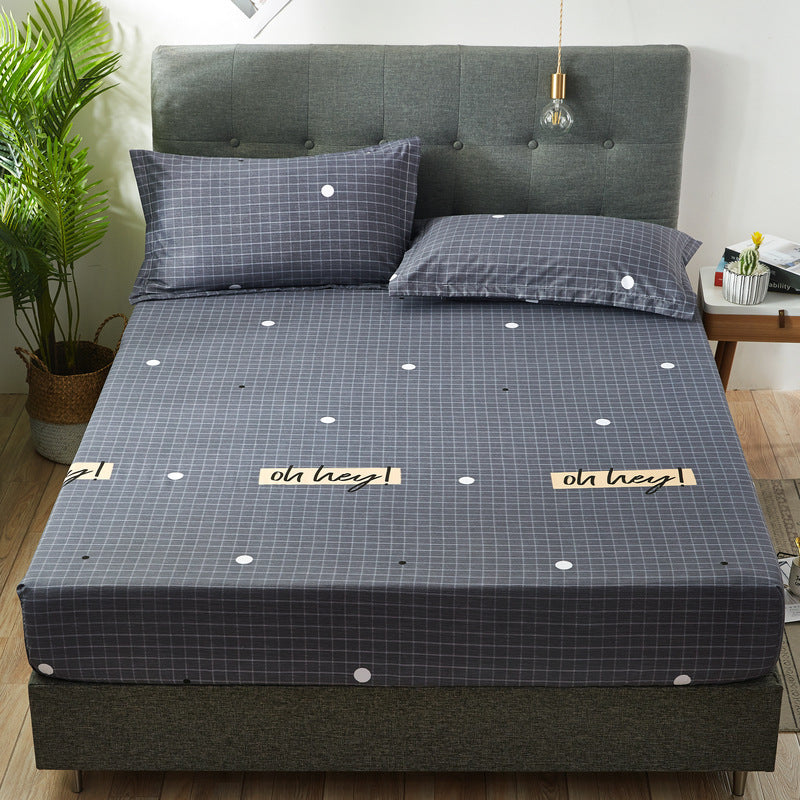Breathable & Non-Pilling Fitted Sheet & Pillowcase Set