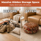 🏆LAST DAY SALE 50% OFF🔥Multifunctional Storage Ottoman Pouf