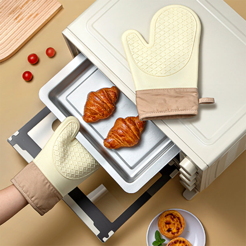 📢📢40% OFF !! ⏰Heat-Resistant Baking Silicone Gloves
