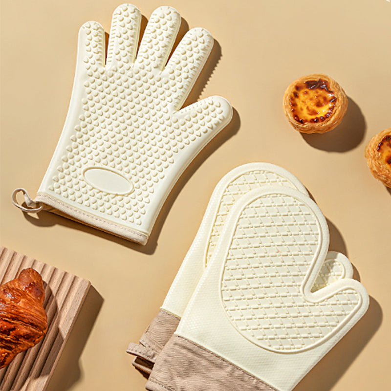📢📢40% OFF !! ⏰Heat-Resistant Baking Silicone Gloves