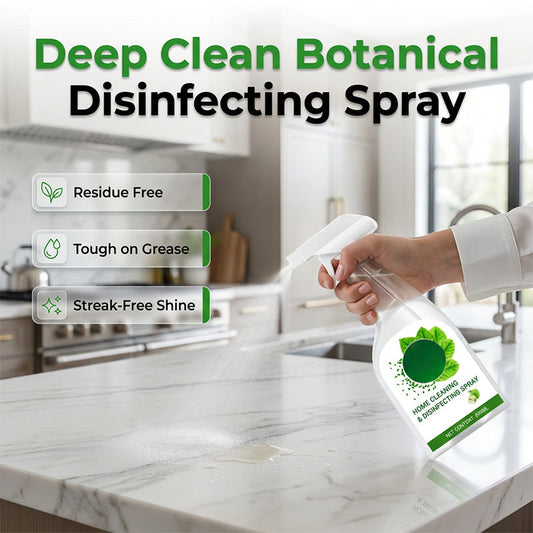 🔥 50% OFF!🌿 Plant-based disinfecting spray – removes grime instantly, botanical ingredients, safe for kids & pets. 🍏✨