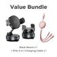 Adjustable Magnetic Car Mount with Vacuum Suction Base
