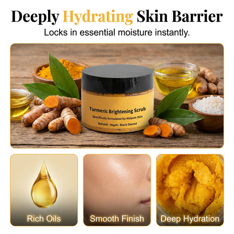 🥳 HOT SALE 2026 – 50% OFF! 💞 70,000+ SOLD! Turmeric Exfoliating Body Scrub