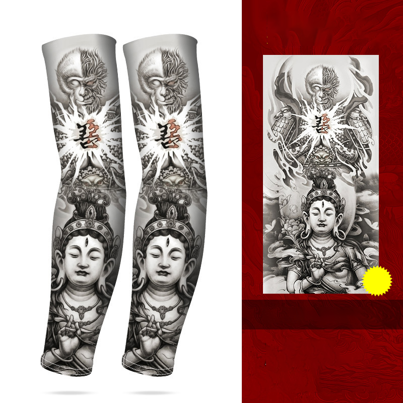 ☀️💨💪 Cooling tattoo sleeve – Sun-protective and breathable 🌿🌀