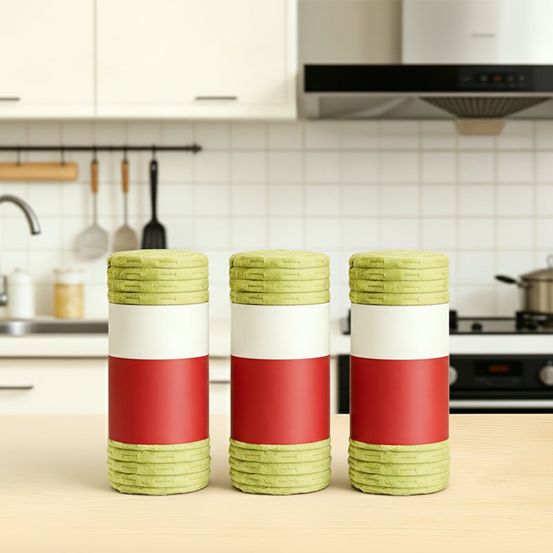 🧼50% OFF HOT SALE 50K+ Sold! ✨Multipurpose Tear-Off Reusable Cleaning Cloth Roll, Pre-Cut Absorbent Microfiber Wipes for Kitchen Bathroom Household Cleaning
