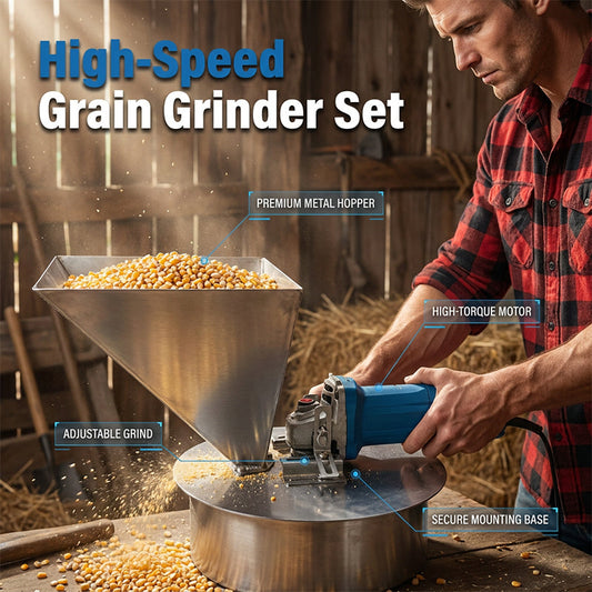 🔥New Hot Selling❤️‍🔥 Corn and Grain Grinder Attachment Set