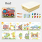 Creative Mushroom Finger Puzzle Pegboard Toy