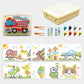 Creative Mushroom Finger Puzzle Pegboard Toy