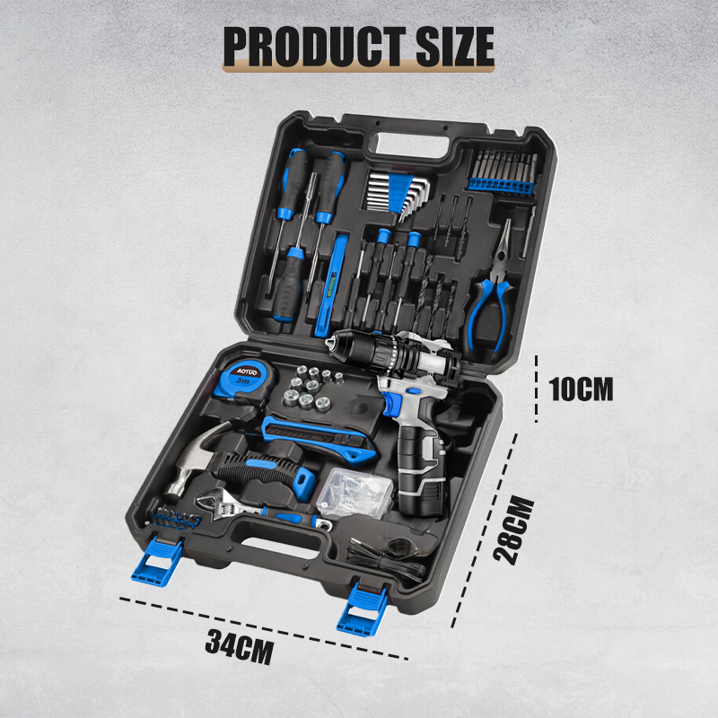 📢📢50% OFF !! ⏰Cordless Power Drill Kit