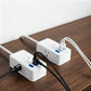 Dual Split Extension Power Strip