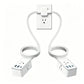 Dual Split Extension Power Strip