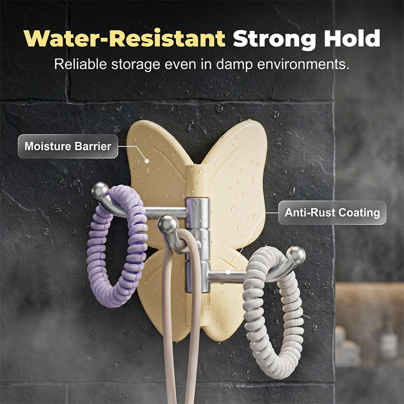Rotatable Butterfly Wall Hook