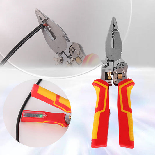 🔧 50% OFF! 50K+ sold! Multi-function wire stripper – strip, measure current, and wind wires – all in one tool! ⚡🛠️