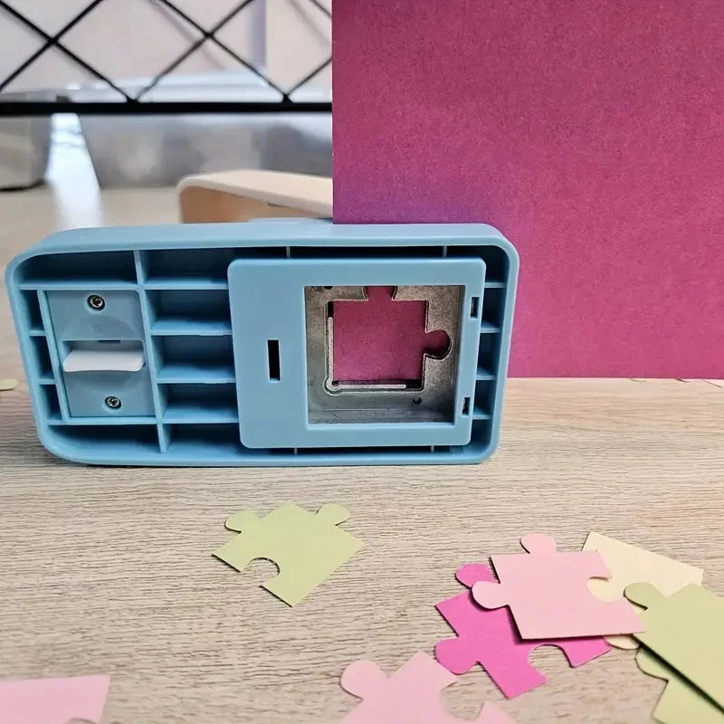 🥳HOT SALE🥳💞10K+ SOLD! Jigsaw Punch – From £12.99! Turn photos into puzzles, stainless blade & portable. Creative fun – grab yours! ✅