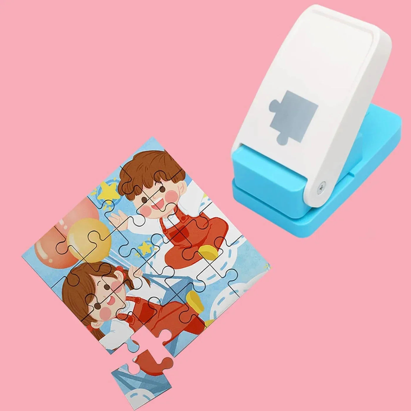 🥳HOT SALE🥳💞10K+ SOLD! Jigsaw Punch – From £12.99! Turn photos into puzzles, stainless blade & portable. Creative fun – grab yours! ✅