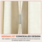 Magnetic Curtain Buckles for Light Blocking