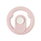 Baby seat for a pram with a securing strap