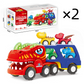 🚛Double-Decker Dinosaur Transport Truck Toy