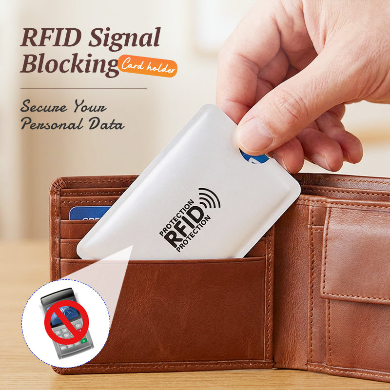 🏆LAST DAY SALE 50% OFF🔥RFID Blocking Sleeves for Credit Cards