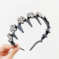 Wavy Crystal Headband Set - Lightweight Non-Slip Girly Feminine Hair Accessory, Sparkling Crystal-Accented Wave-Shape Band for Weddings & Everyday Wear, Girly Feminine Items