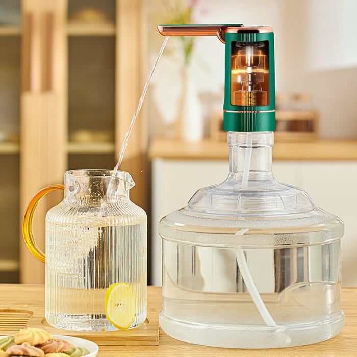 🥳HOT SALE🥳💞50K+ SOLD! Dispenser Pump – From £12.99! Automatic, rechargeable & fits most bottles. Easy hydration – grab yours! ✅