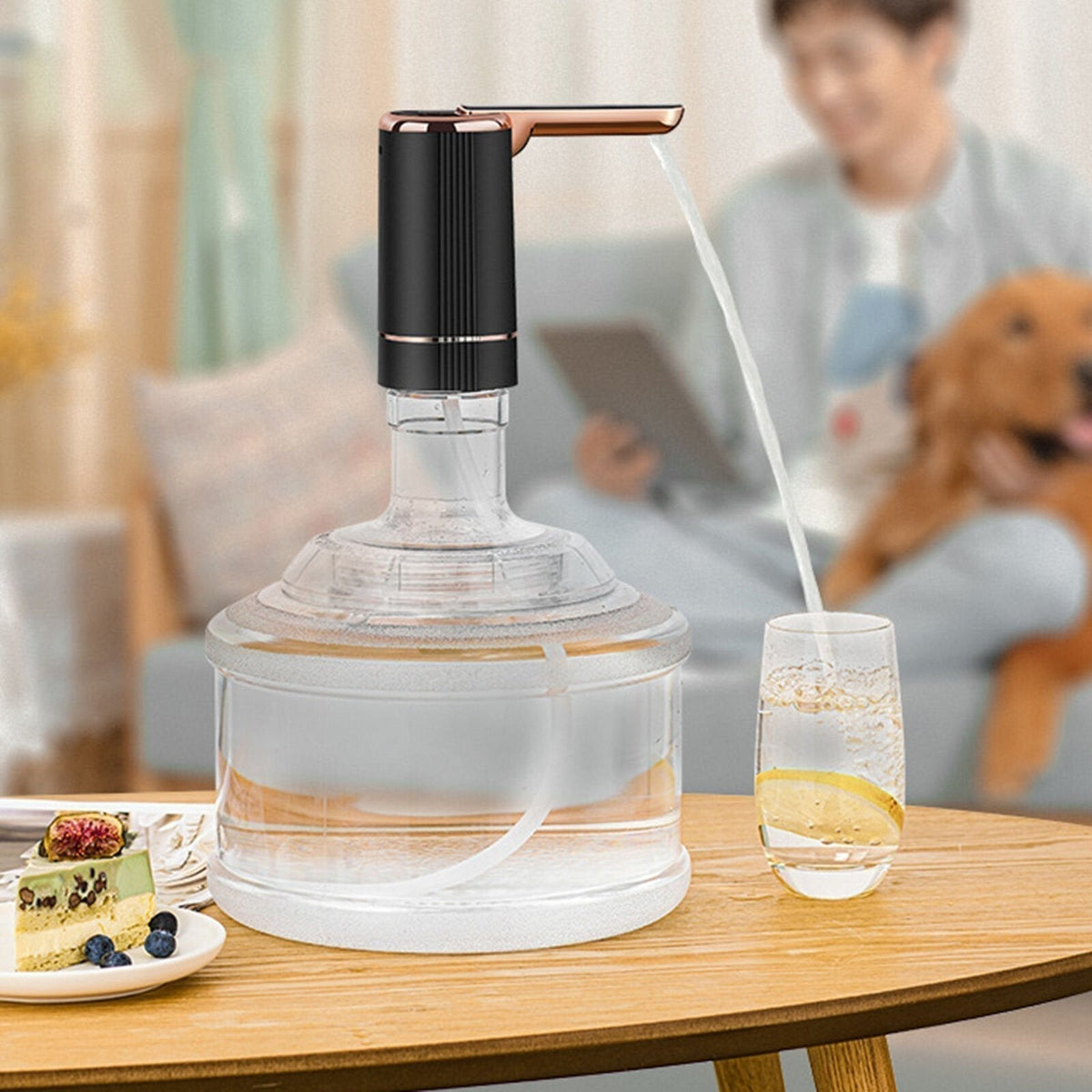 🥳HOT SALE🥳💞50K+ SOLD! Dispenser Pump – From £12.99! Automatic, rechargeable & fits most bottles. Easy hydration – grab yours! ✅