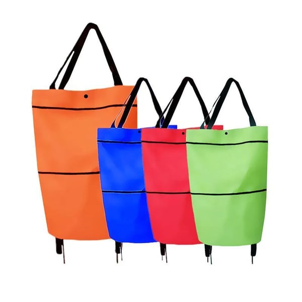 🎉2026 HOT SALE🎉💞100K+ SOLD! Foldable Shopping Cart – From £7.98! 2-in-1 carry & roll, 23L & 600D Oxford. Shop smarter – grab yours! ✅