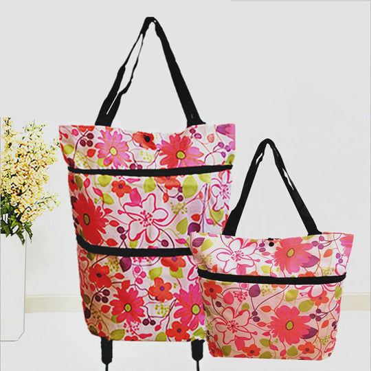 🎉2026 HOT SALE🎉💞100K+ SOLD! Foldable Shopping Cart – From £7.98! 2-in-1 carry & roll, 23L & 600D Oxford. Shop smarter – grab yours! ✅