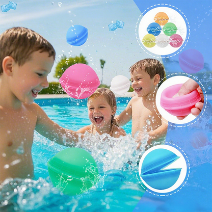 🔥2026 New Arrival🔥12 PCS Non-Magnetic Silicone Water Balloon Toy