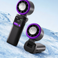 ❄️🌬️ 55% OFF!| Portable Neck Fan with Semiconductor Ice Cooling Plate | 3600mAh Foldable Personal Air Conditioner | LED Display & Type-C Charging
