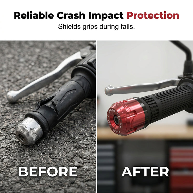 Motorcycle Handlebar Grip End Caps