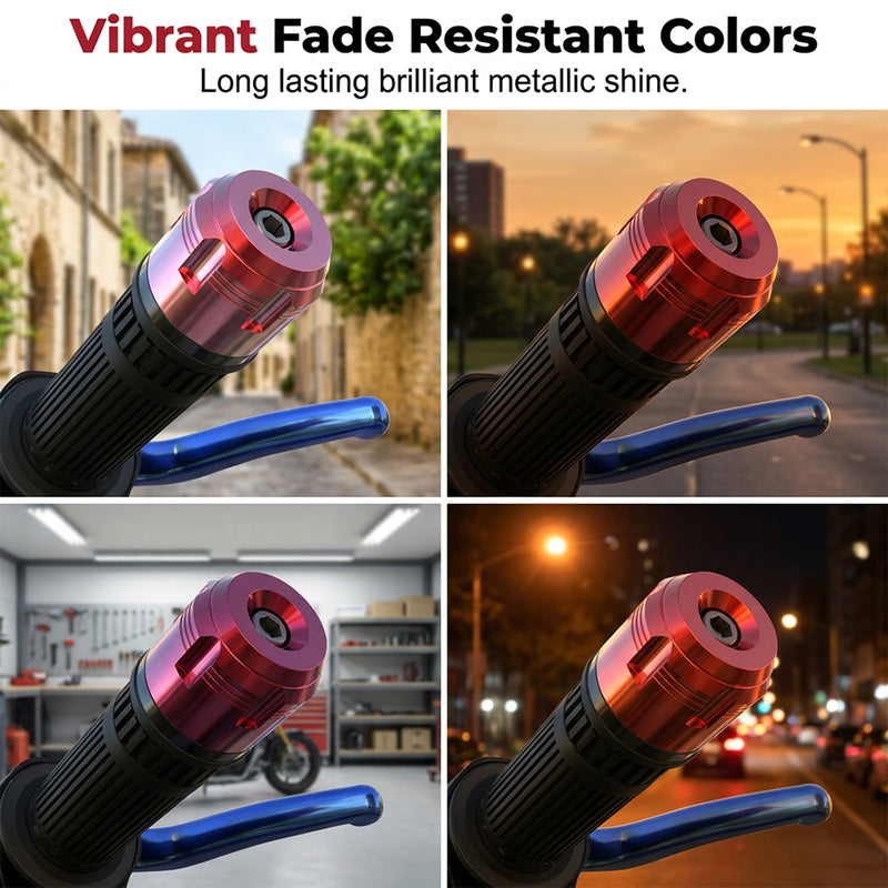 Motorcycle Handlebar Grip End Caps