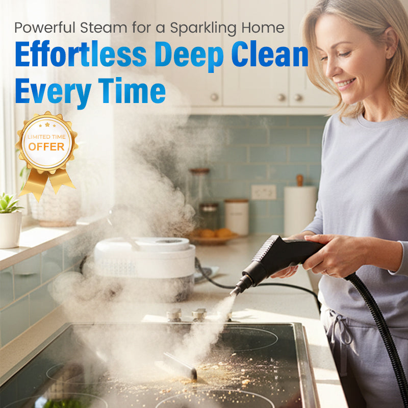 🥳HOT SALE💞50K+ SOLD!📢⏰ 75% OFF!💞Multifunctional High-Temperature Steam Cleaner for Home