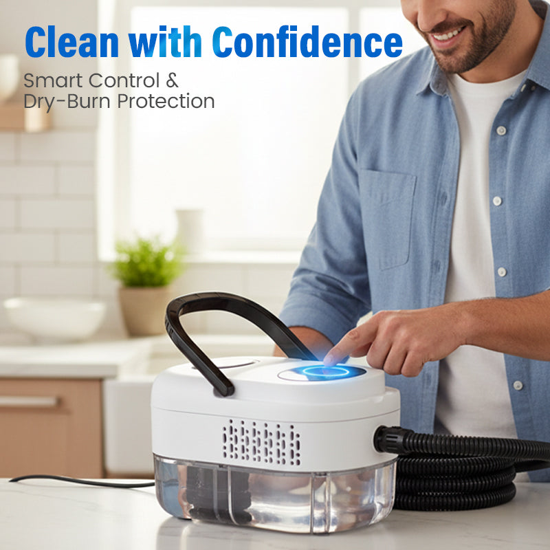 🥳HOT SALE💞50K+ SOLD!📢⏰ 75% OFF!💞Multifunctional High-Temperature Steam Cleaner for Home