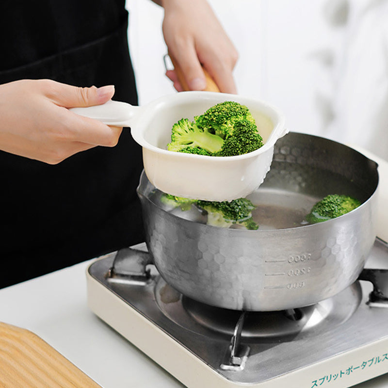 ✨Half Price Offer – Final Day⌛Multi-function Handheld Dual-Layer Draining Basket