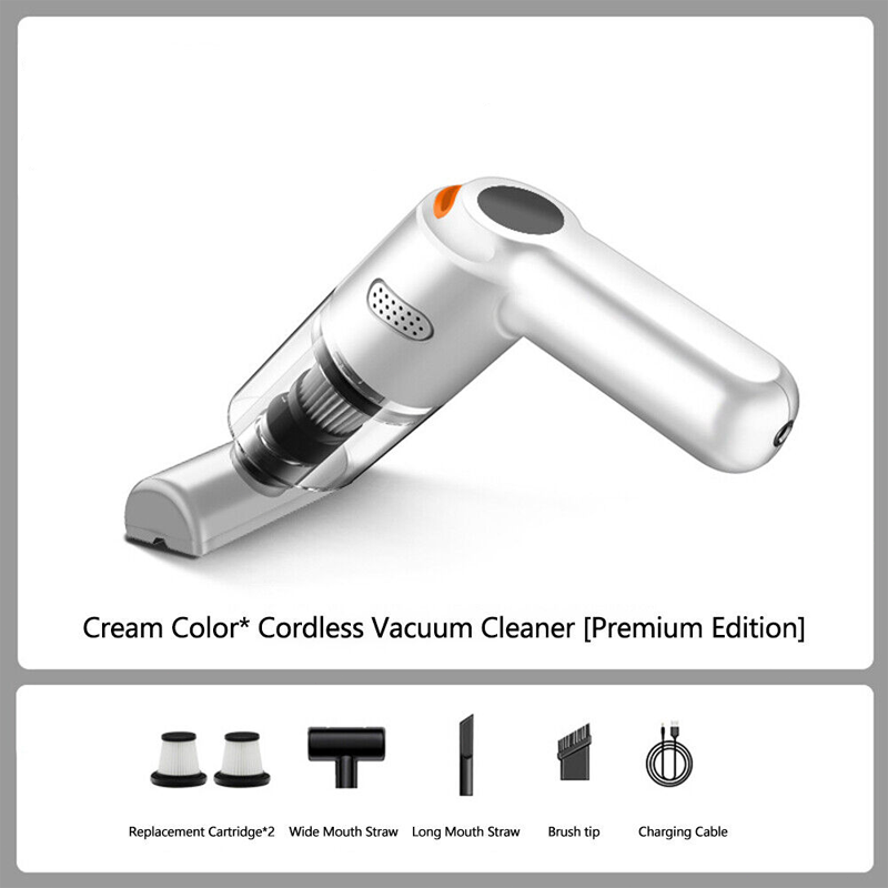 📢📢50% OFF !! ⏰ Cordless Car Vacuum – 10000Pa Suction & 4000mAh Battery 🚗
