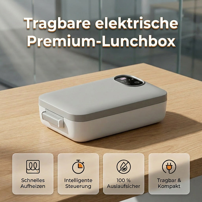 📢📢50% off! ⏰ Portable electric lunch box with self-heating 🔋🌡️