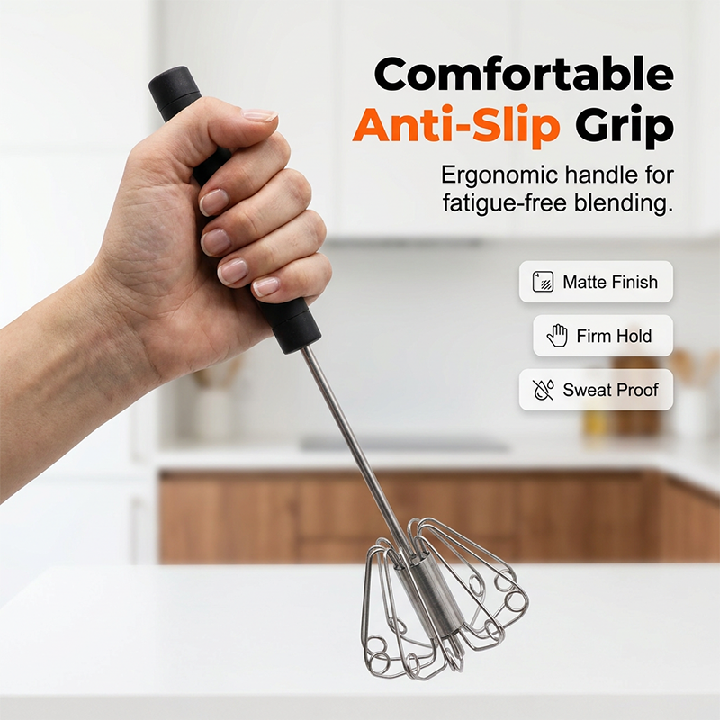 🔥LAST DAY SALE ONLY ￡8.99!!🔥Stainless Steel Hand Egg Beater 🥚✨ | Effortless Whisking – No Batter Splatter, Dishwasher Safe & Built to Last 🇬🇧🔧