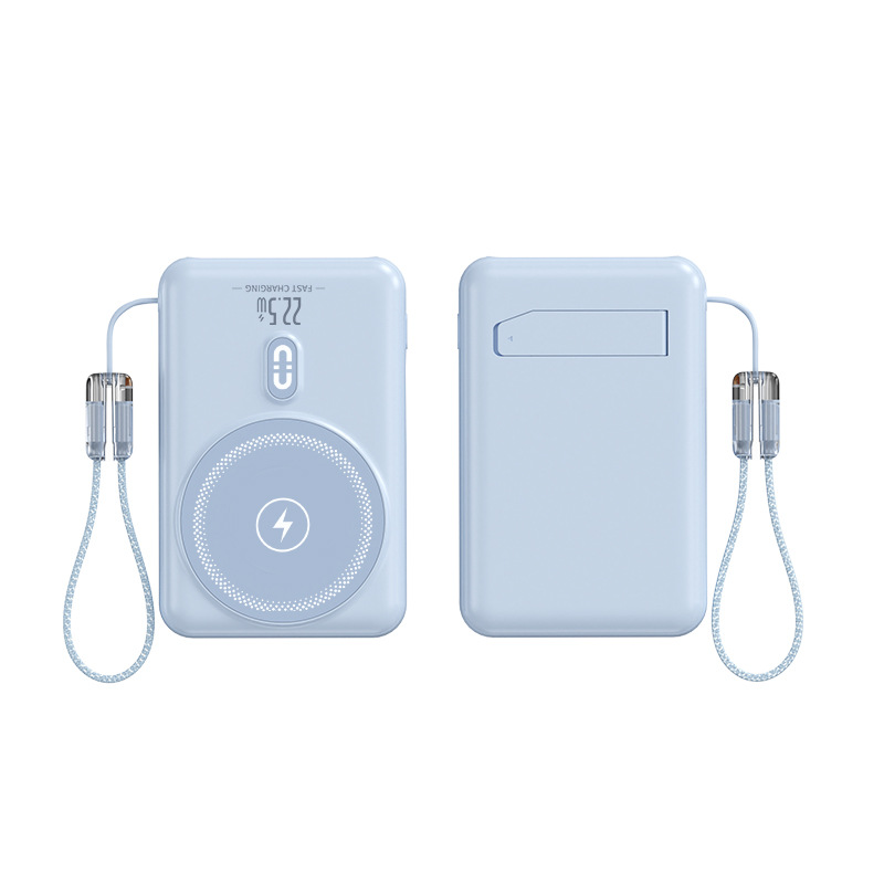 🥳2026 BESTSELLER🥳 Magnetic Power Bank – 3-in-1 with Built-in Lanyard Cable – Fast Charging, Secure Snap – 10000mAh/20000mAh! 🛡️💨