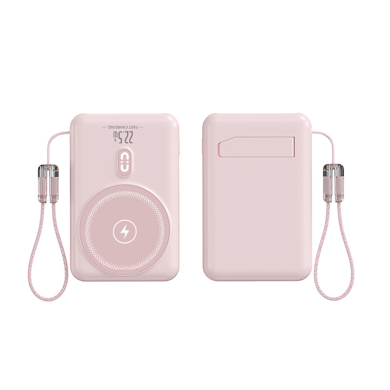 🥳2026 BESTSELLER🥳 Magnetic Power Bank – 3-in-1 with Built-in Lanyard Cable – Fast Charging, Secure Snap – 10000mAh/20000mAh! 🛡️💨