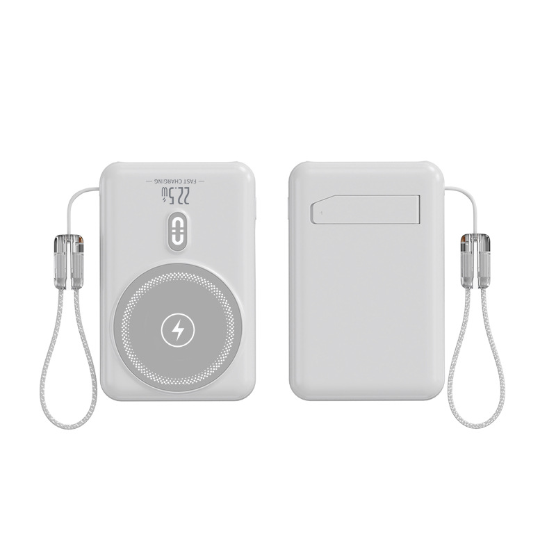 🥳2026 BESTSELLER🥳 Magnetic Power Bank – 3-in-1 with Built-in Lanyard Cable – Fast Charging, Secure Snap – 10000mAh/20000mAh! 🛡️💨