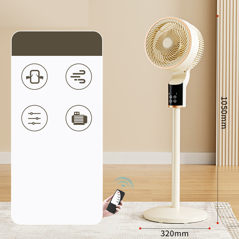 3D Oscillating Air Circulator Standing Fan